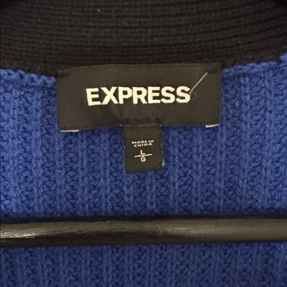 Express Chevron Cardigan - Picture 2 of 4